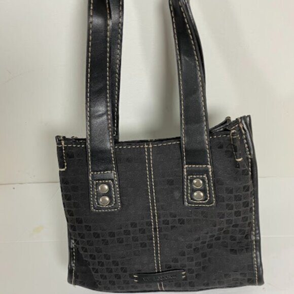 Nine & Company Women's Black Shoulder Bag Tote Small - Picture 3 of 7